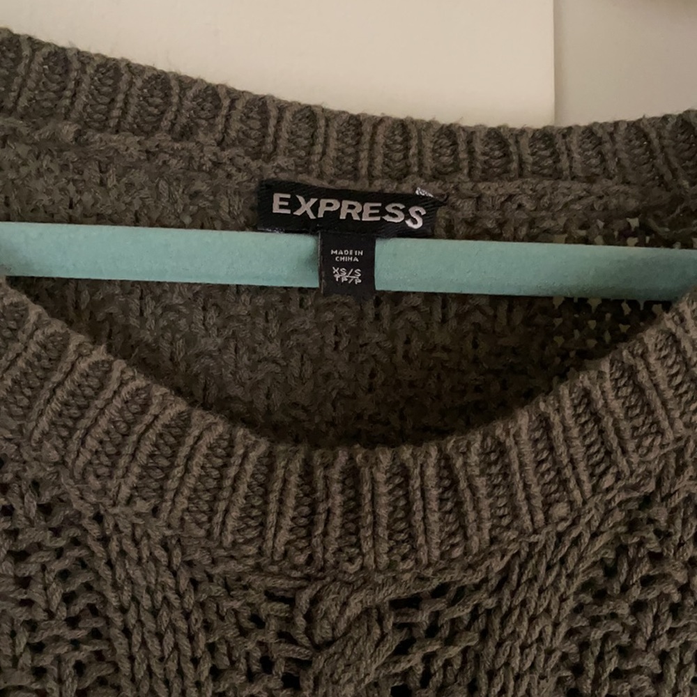 Oversized cable knit sweater - Picture 4 of 4